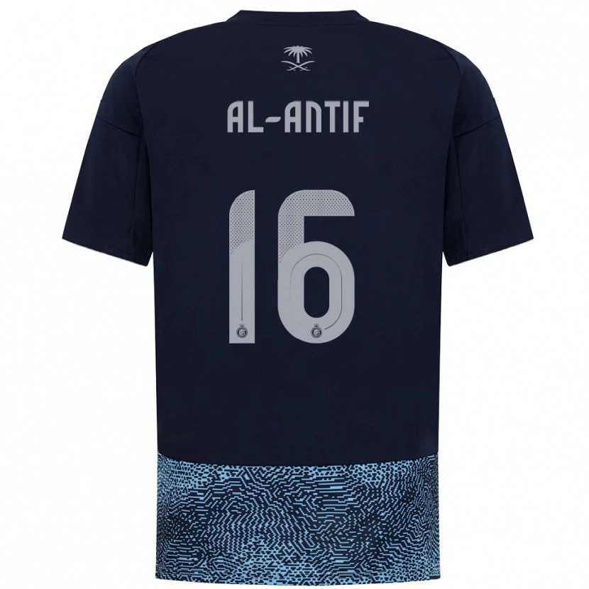 Danxen Dames Habib Al-Antif #16 Donkerblauw Hemelsblauw Uitshirt Uittenue 2025/26 T-Shirt België