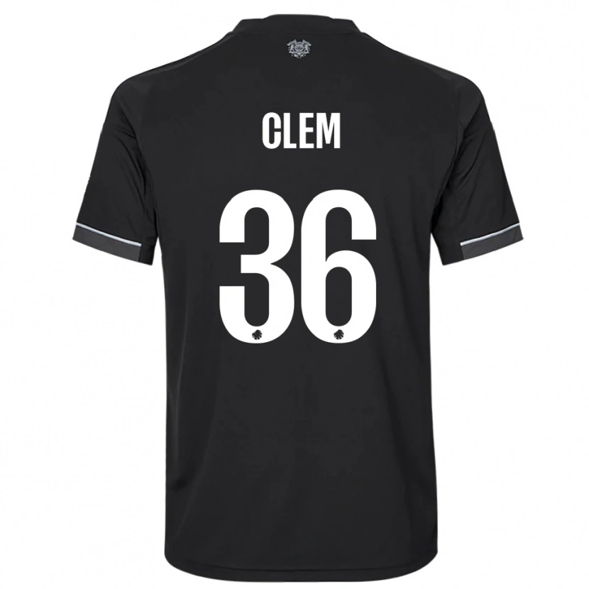 Danxen Dames William Clem #36 Zwart Wit Uitshirt Uittenue 2025/26 T-Shirt België