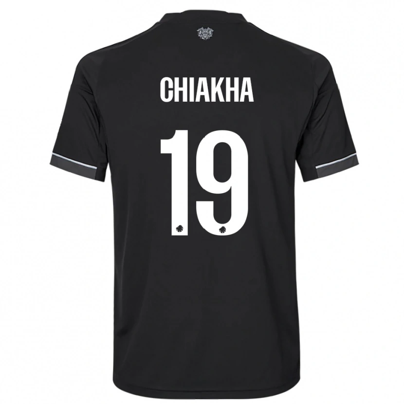 Danxen Dames Amin Chiakha #19 Zwart Wit Uitshirt Uittenue 2025/26 T-Shirt België