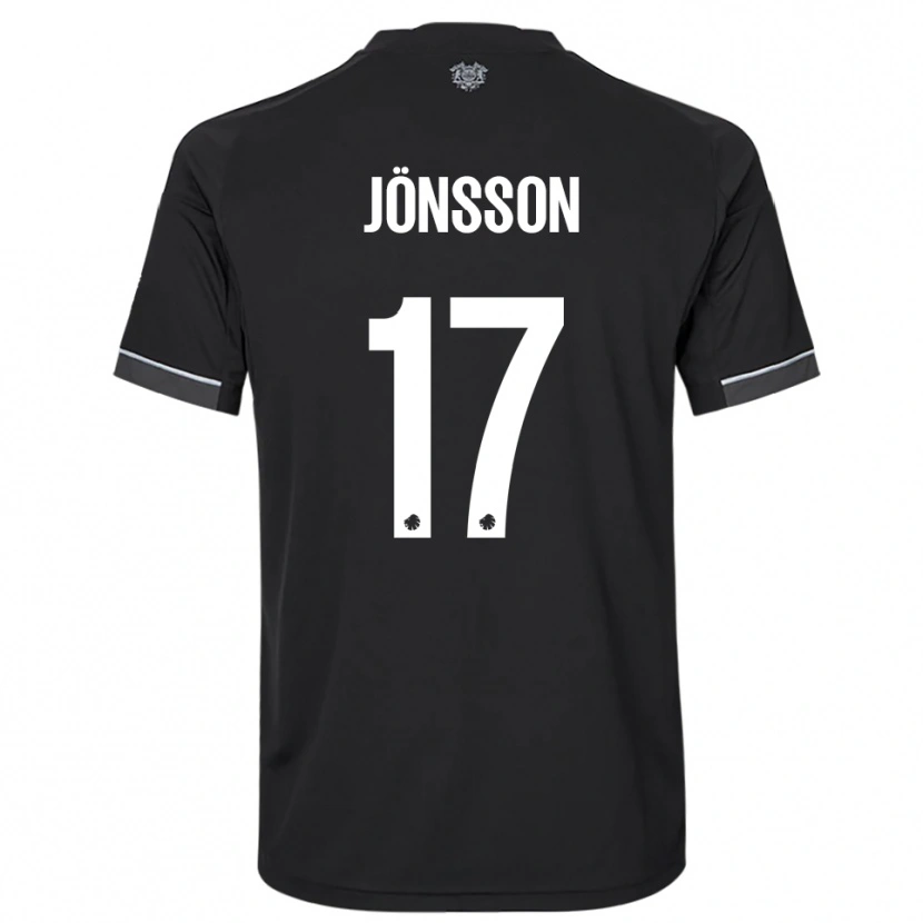 Danxen Dames Neo Jönsson #17 Zwart Wit Uitshirt Uittenue 2025/26 T-Shirt België