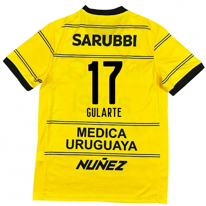 Danxen Dames Emanuel Gularte #17 Zwart Goud Uitshirt Uittenue 2025/26 T-Shirt België