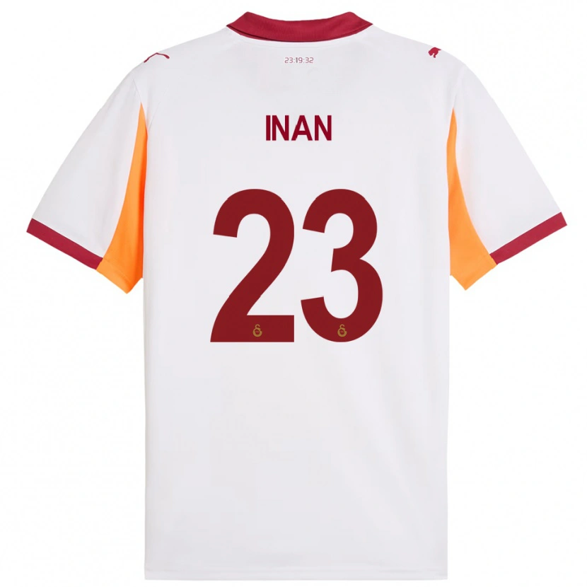 Danxen Dames Müge İnan #23 Wit Rood Uitshirt Uittenue 2025/26 T-Shirt België
