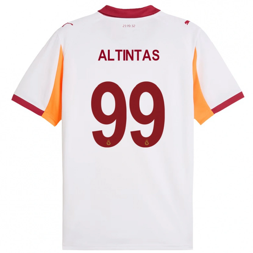 Danxen Dames Benan Altıntaş #99 Wit Rood Uitshirt Uittenue 2025/26 T-Shirt België