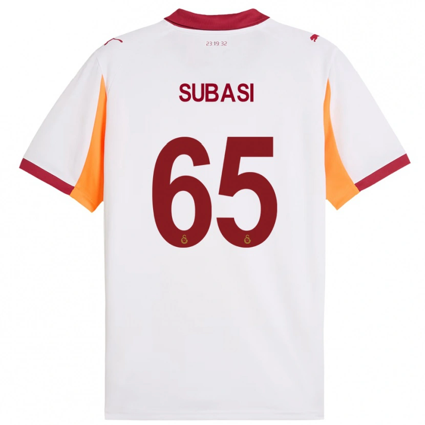 Danxen Dames Kadir Subaşı #65 Wit Rood Uitshirt Uittenue 2025/26 T-Shirt België