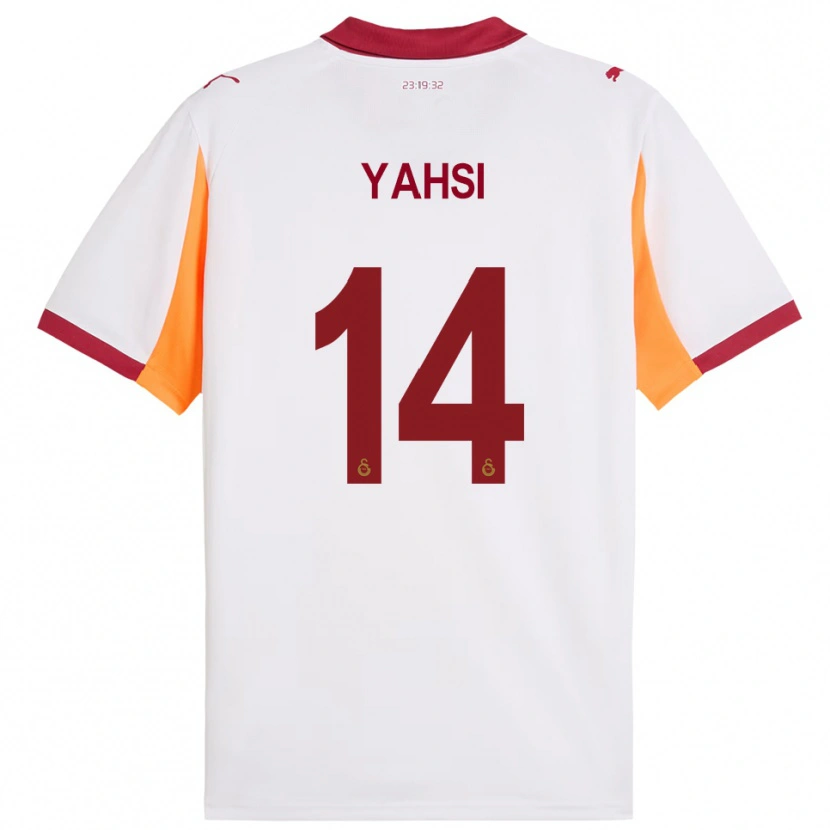 Danxen Dames İsmail Yahşi #14 Wit Rood Uitshirt Uittenue 2025/26 T-Shirt België