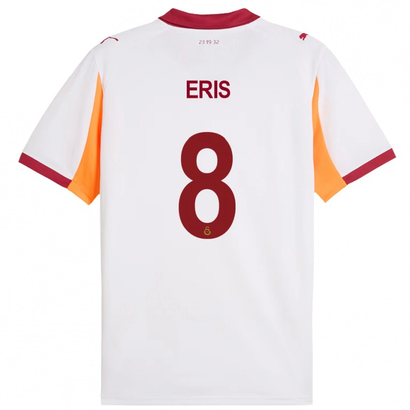 Danxen Dames Efe Eriş #8 Wit Rood Uitshirt Uittenue 2025/26 T-Shirt België