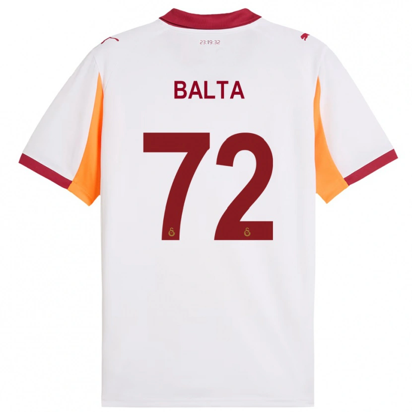 Danxen Dames Çağrı Balta #72 Wit Rood Uitshirt Uittenue 2025/26 T-Shirt België