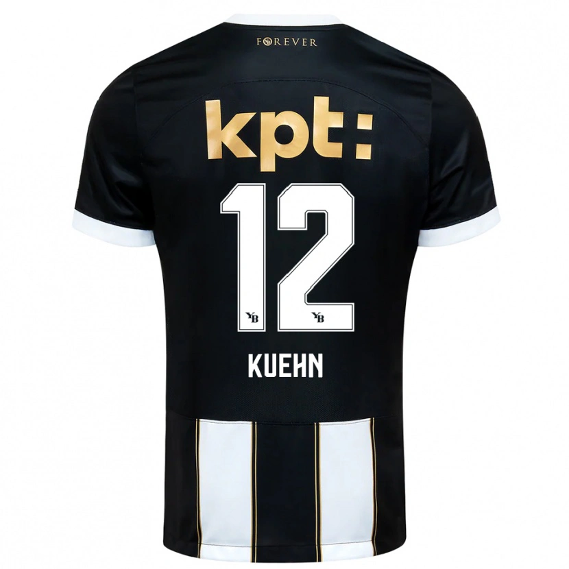 Danxen Dames Athena Kuehn #12 Zwart Wit Uitshirt Uittenue 2025/26 T-Shirt België