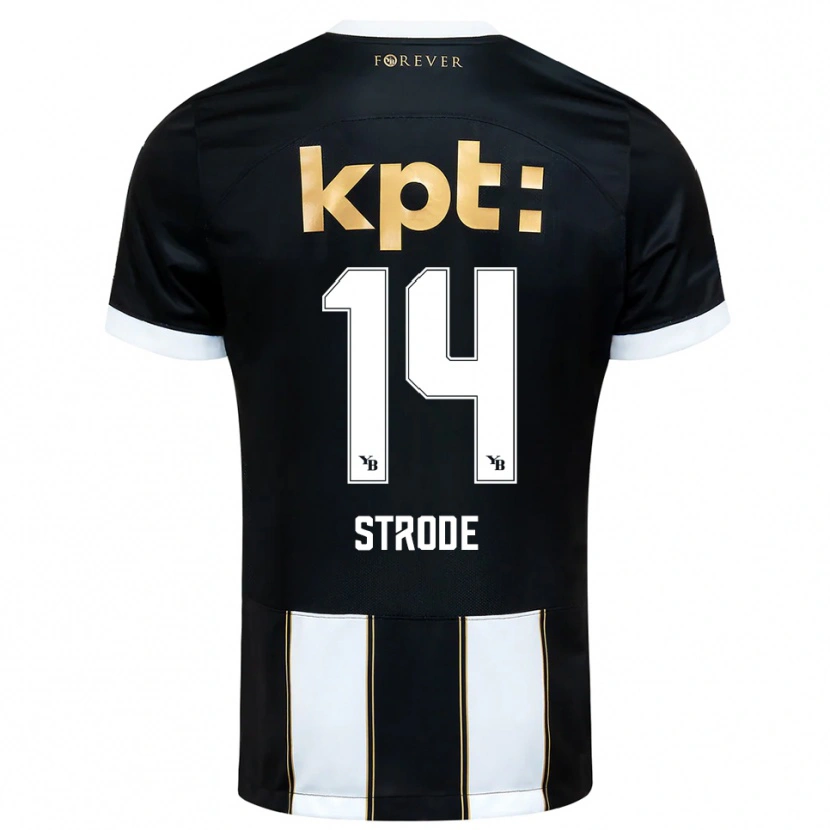 Danxen Dames Courtney Strode #14 Zwart Wit Uitshirt Uittenue 2025/26 T-Shirt België