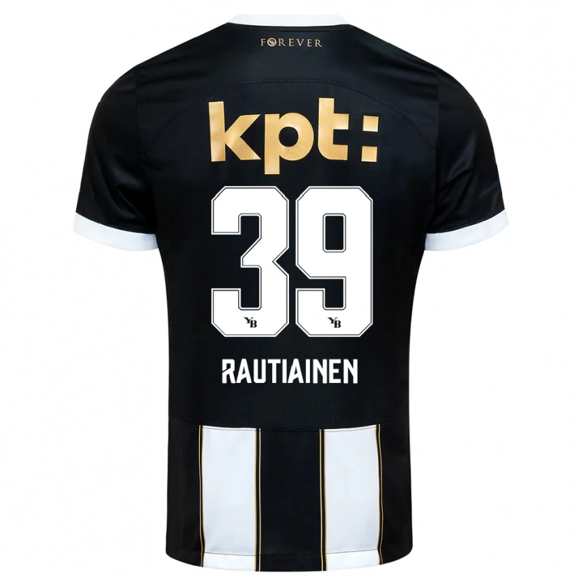 Danxen Dames Iina Rautiainen #39 Zwart Wit Uitshirt Uittenue 2025/26 T-Shirt België
