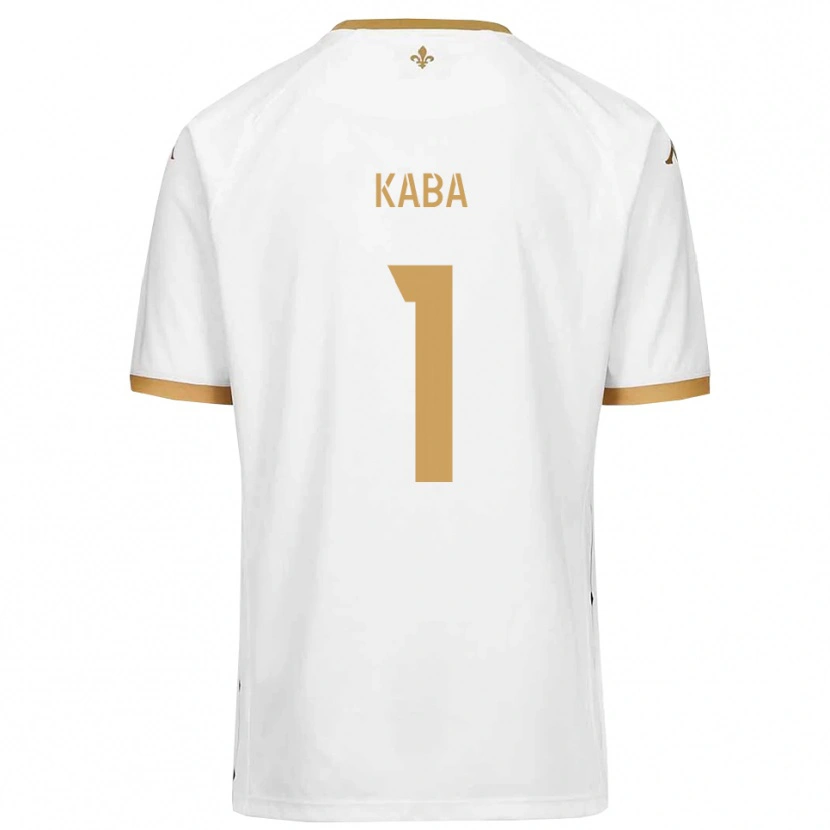 Danxen Dames Laye Kaba #1 Wit Goud Uitshirt Uittenue 2025/26 T-Shirt België