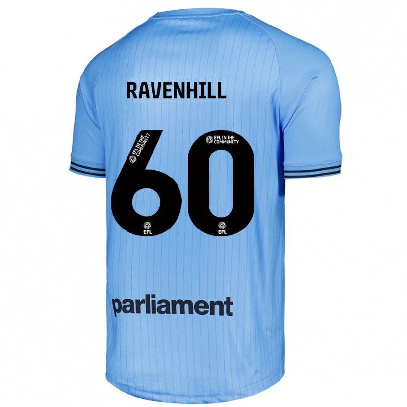 Danxen Kinderen Rogan Ravenhill #60 Licht Hemelsblauw Keepersshirt 2025/26 T-Shirt België