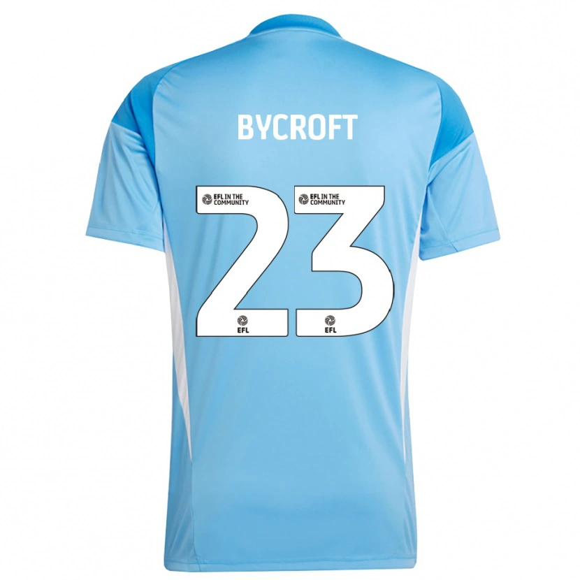 Danxen Kinderen Jack Bycroft #23 Hemelsblauw Keepersshirt 2025/26 T-Shirt België