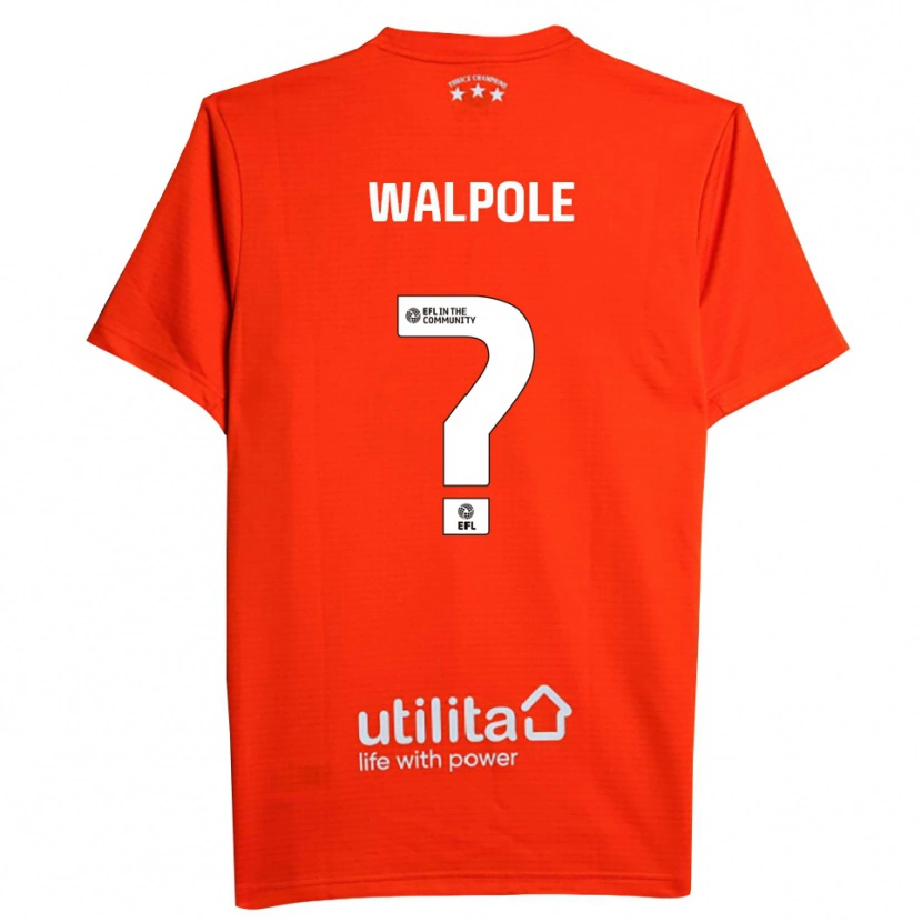 Danxen Kinderen Alex Walpole #0 Rood Wit Keepersshirt 2025/26 T-Shirt België