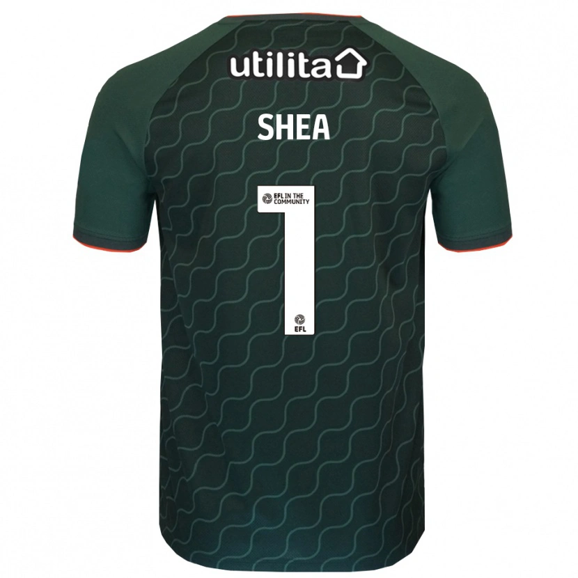 Danxen Kinderen James Shea #1 Donkergroen Keepersshirt 2025/26 T-Shirt België