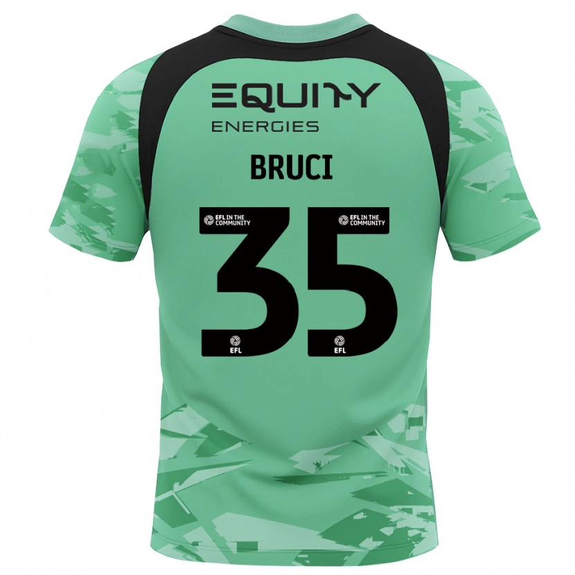 Danxen Kinderen Izabella Bruci #35 Lichtgroen Glack Keepersshirt 2025/26 T-Shirt België