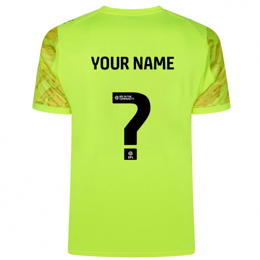 Danxen Kinderen Notts County Fluorescerend Groen Keepersshirt 2025/26 T-Shirt België