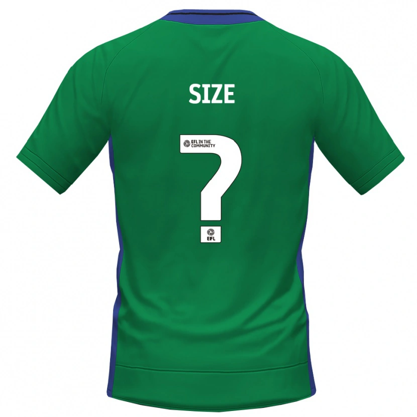 Danxen Kinderen Amelia Size #0 Groen Blauw Keepersshirt 2025/26 T-Shirt België