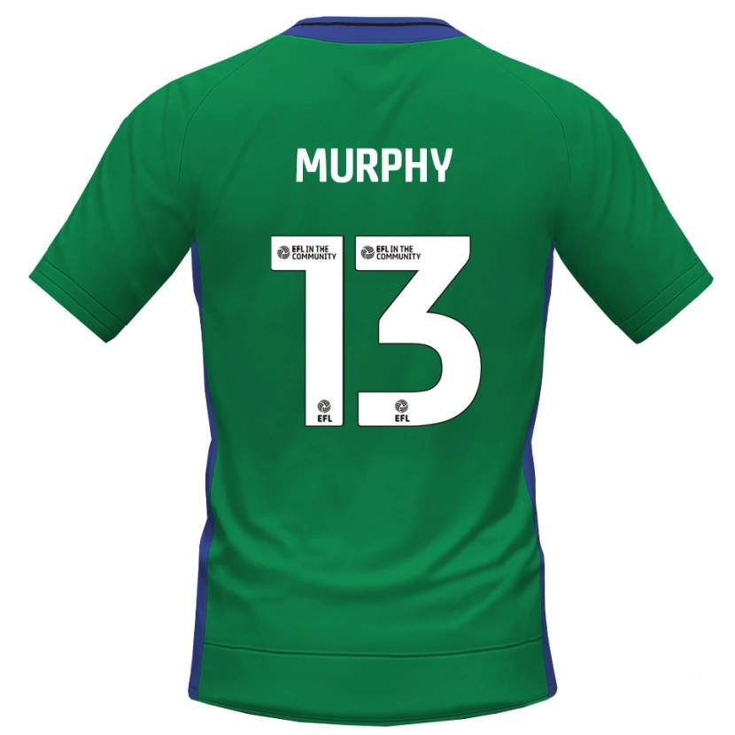 Danxen Kinderen Joe Murphy #13 Groen Blauw Keepersshirt 2025/26 T-Shirt België