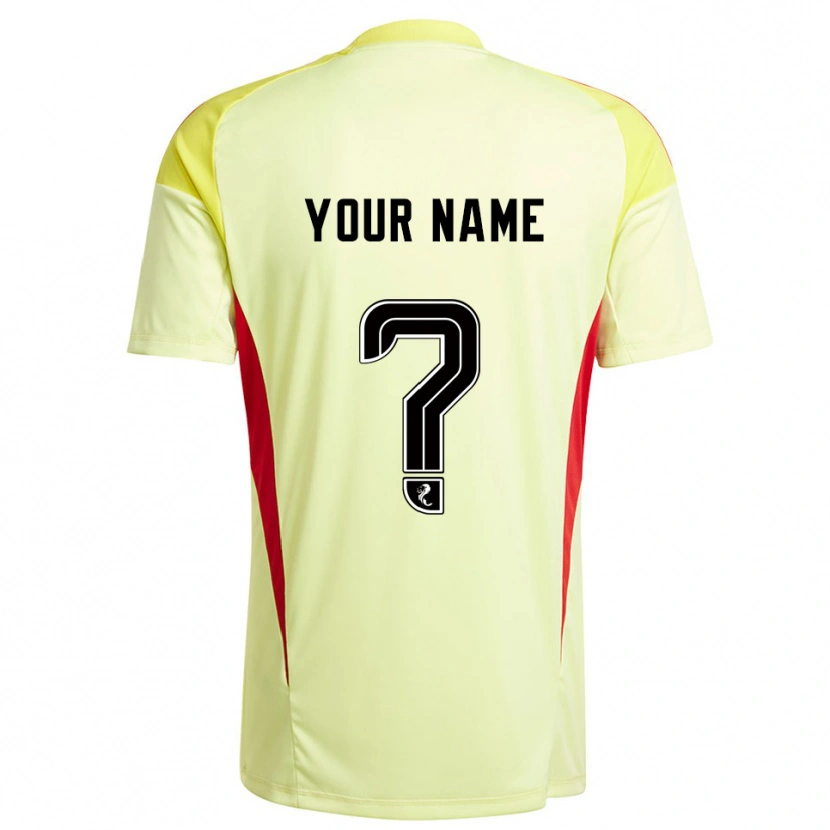 Danxen Kinderen Celtic Geel Rood Keepersshirt 2025/26 T-Shirt België