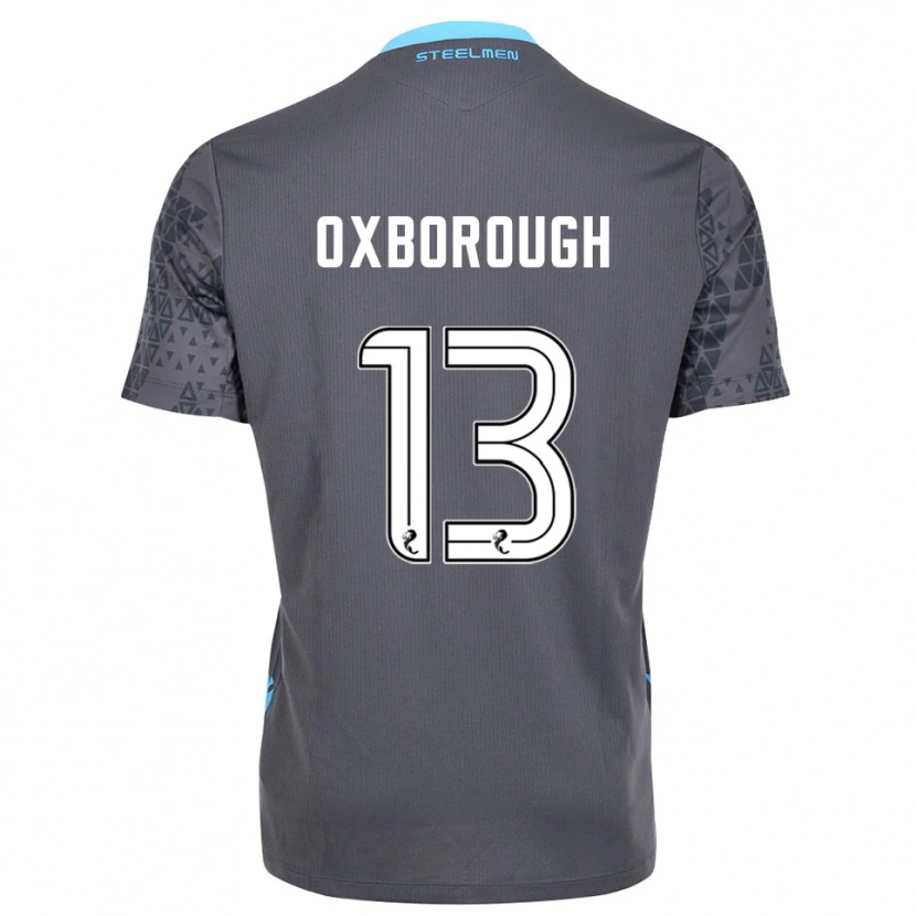 Danxen Kinderen Aston Oxborough #13 Grijs Wit Keepersshirt 2025/26 T-Shirt België