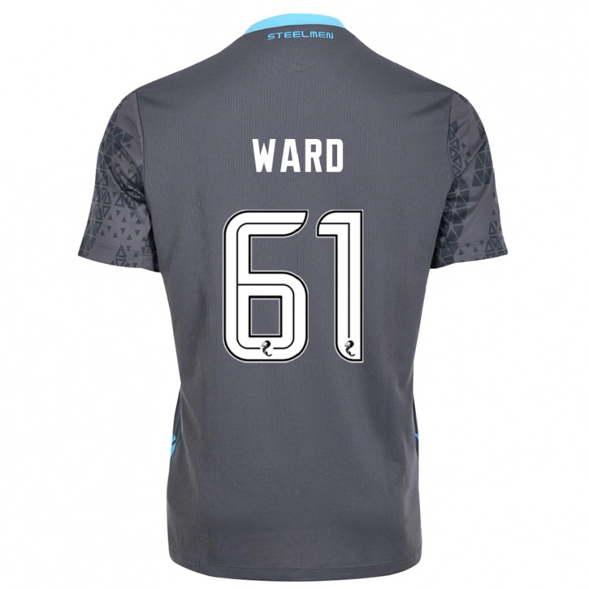 Danxen Kinderen Calum Ward #61 Grijs Wit Keepersshirt 2025/26 T-Shirt België