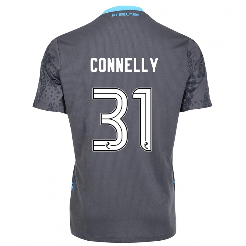 Danxen Kinderen Matty Connelly #31 Grijs Wit Keepersshirt 2025/26 T-Shirt België