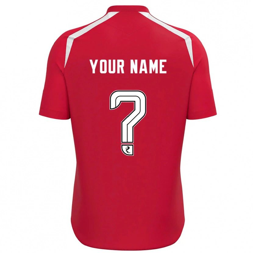Danxen Kinderen St Johnstone Rood Wit Keepersshirt 2025/26 T-Shirt België