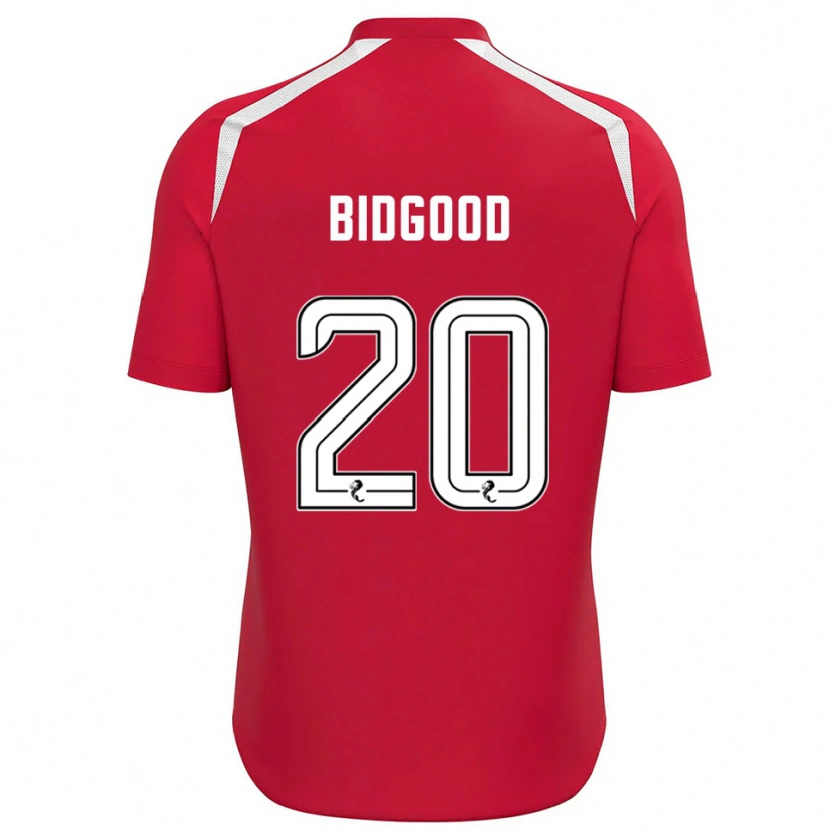 Danxen Kinderen Aoife Bidgood #20 Rood Wit Keepersshirt 2025/26 T-Shirt België