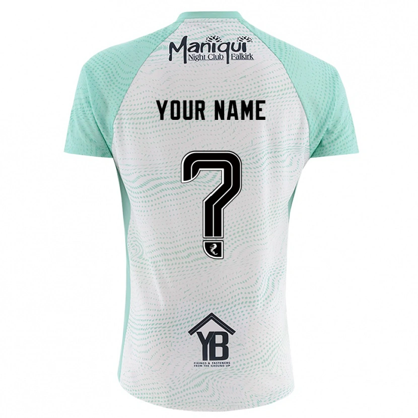 Danxen Kinderen Falkirk FC Zwart Wit Keepersshirt 2025/26 T-Shirt België