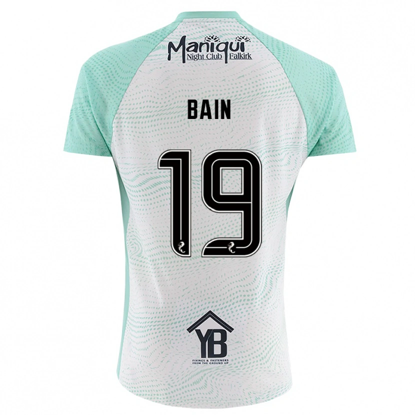 Danxen Kinderen Scott Bain #19 Zwart Wit Keepersshirt 2025/26 T-Shirt België