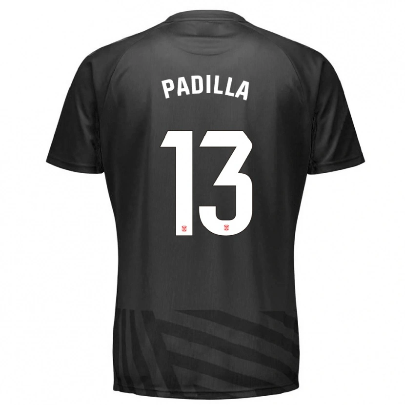 Danxen Kinderen Alejandro Padilla #13 Grijs Zwart Keepersshirt 2025/26 T-Shirt België