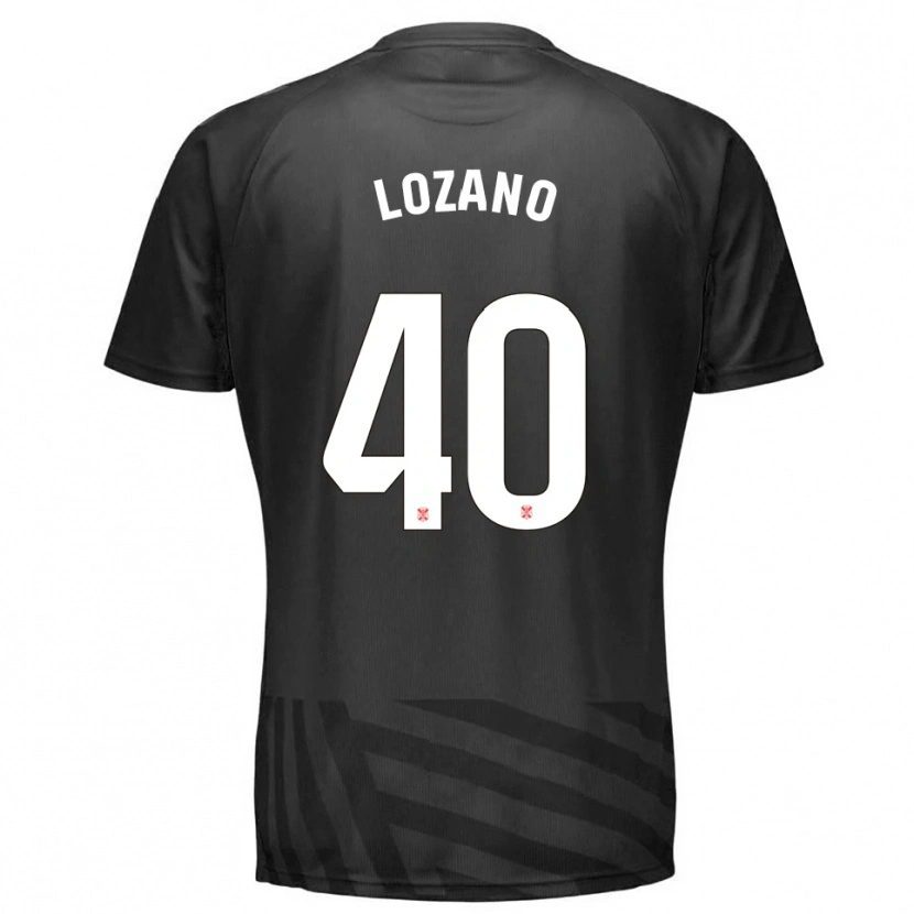 Danxen Kinderen Gabriel Lozano #40 Grijs Zwart Keepersshirt 2025/26 T-Shirt België