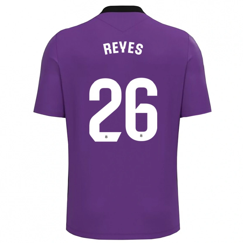 Danxen Kinderen Jhafets Reyes #26 Paars Wit Keepersshirt 2025/26 T-Shirt België