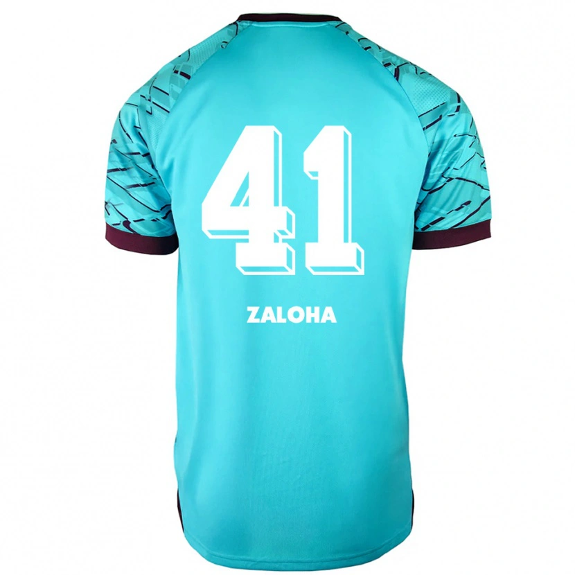 Danxen Kinderen Artem Zaloha #41 Hemelsblauw Paars Keepersshirt 2025/26 T-Shirt België