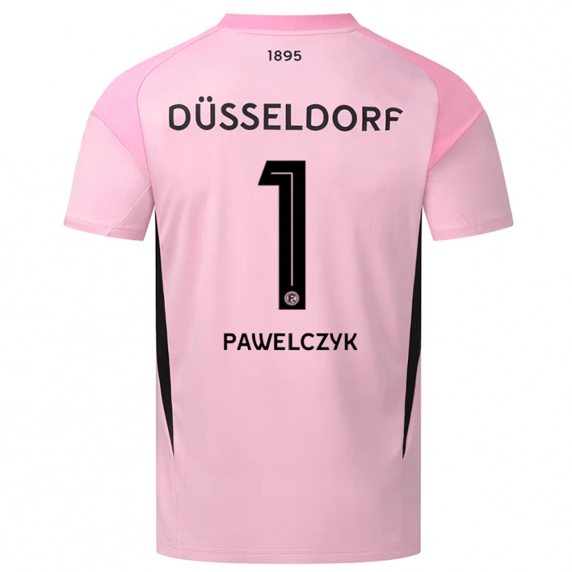 Danxen Kinderen Tobias Pawelczyk #1 Roze Zwart Keepersshirt 2025/26 T-Shirt België