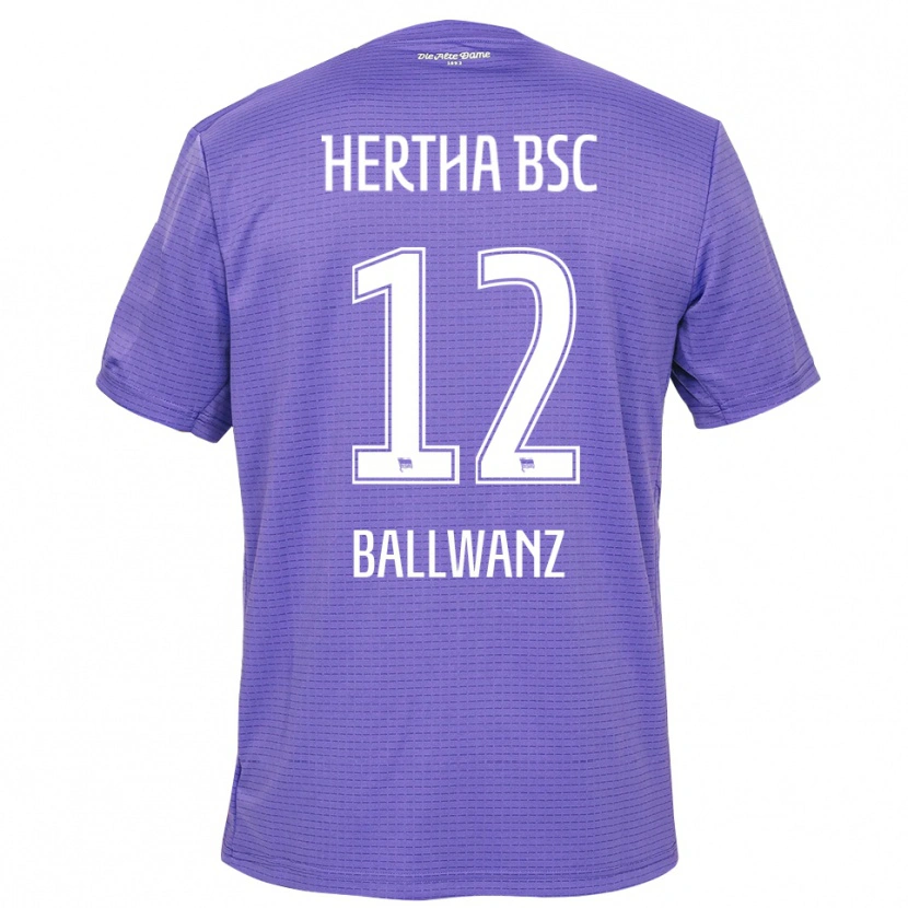 Danxen Kinderen Lennox Ballwanz #12 Paars Wit Keepersshirt 2025/26 T-Shirt België