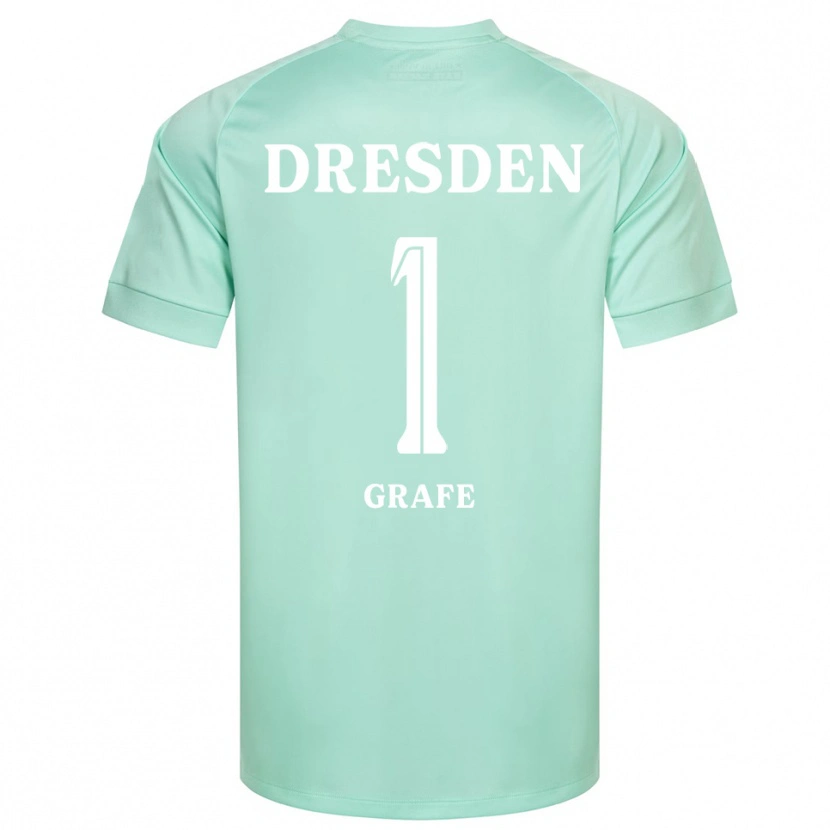 Danxen Kinderen Marlon Grafe #1 Licht Groen Wit Keepersshirt 2025/26 T-Shirt België