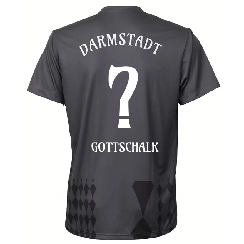 Danxen Kinderen Tian Gottschalk #0 Donkergrijs Keepersshirt 2025/26 T-Shirt België