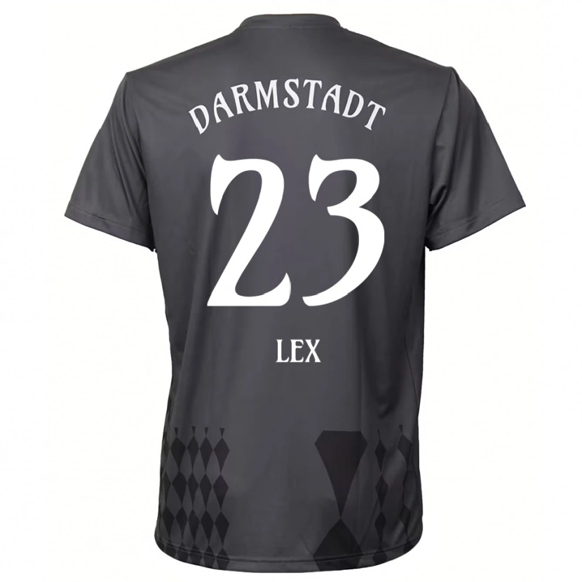 Danxen Kinderen Claudius Lex #23 Donkergrijs Keepersshirt 2025/26 T-Shirt België