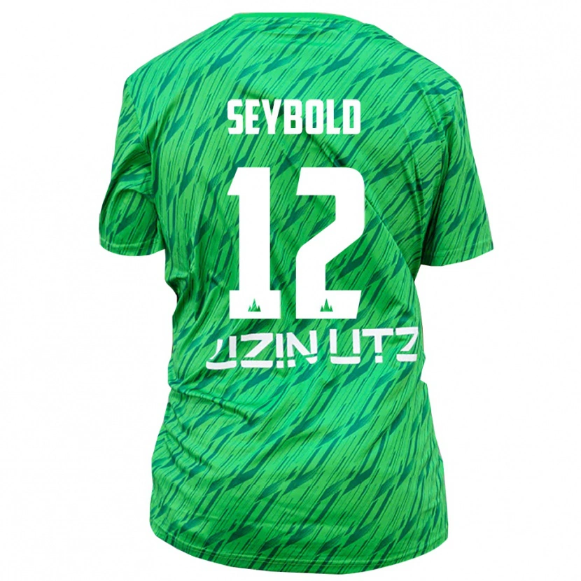 Danxen Kinderen Marvin Seybold #12 Groen Rood Keepersshirt 2025/26 T-Shirt België