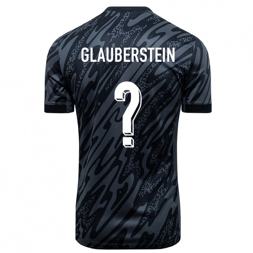 Danxen Kinderen Jonas Glauberstein #0 Zwartgrijs Keepersshirt 2025/26 T-Shirt België