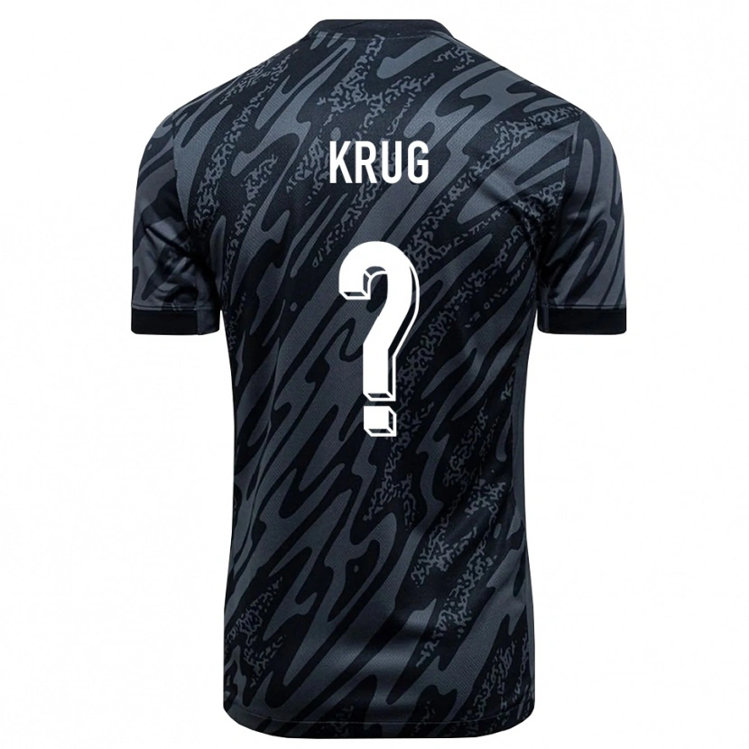 Danxen Kinderen Jannis Krug #0 Zwartgrijs Keepersshirt 2025/26 T-Shirt België