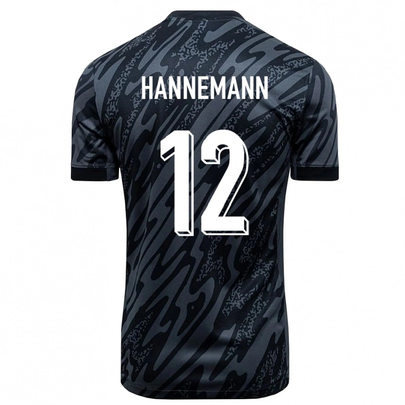 Danxen Kinderen Sören Hannemann #12 Zwartgrijs Keepersshirt 2025/26 T-Shirt België