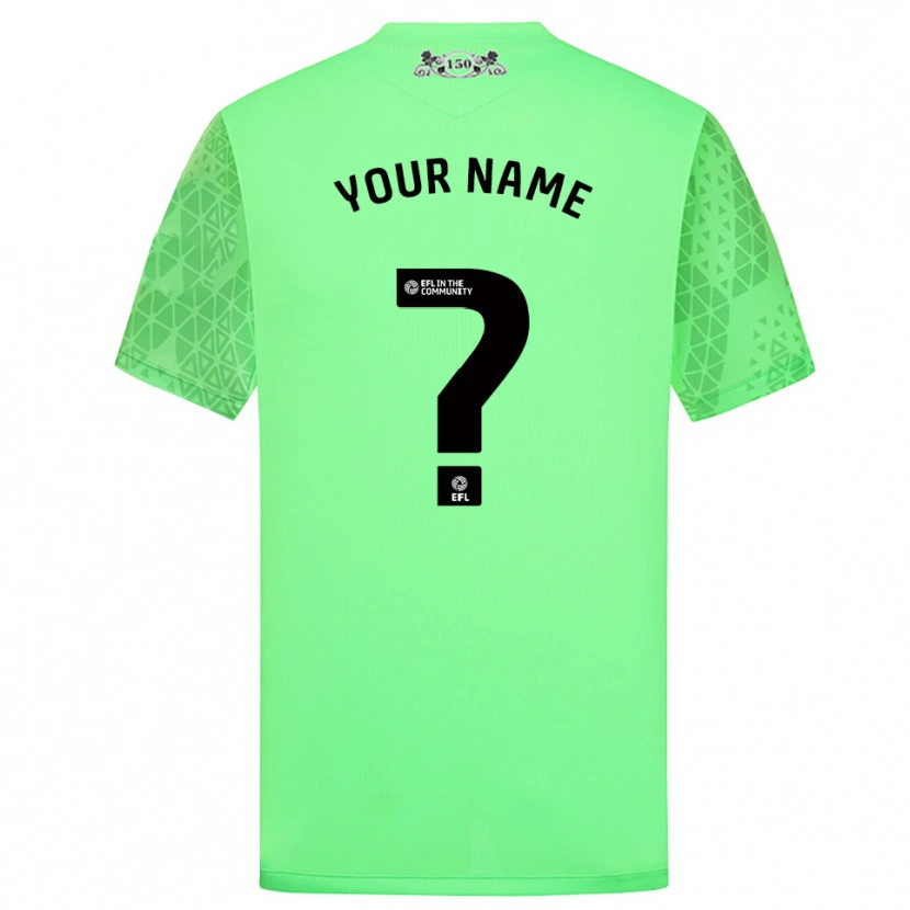 Danxen Kinderen Blackburn Rovers Fluorescerend Groen Keepersshirt 2025/26 T-Shirt België