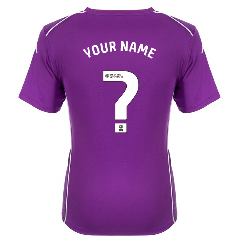 Danxen Kinderen Hull City AFC Paars Wit Keepersshirt 2025/26 T-Shirt België