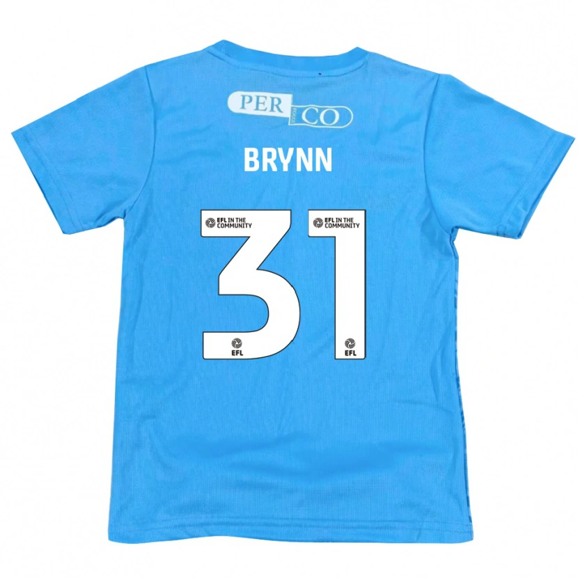 Danxen Kinderen Sol Brynn #31 Blauw Wit Keepersshirt 2025/26 T-Shirt België