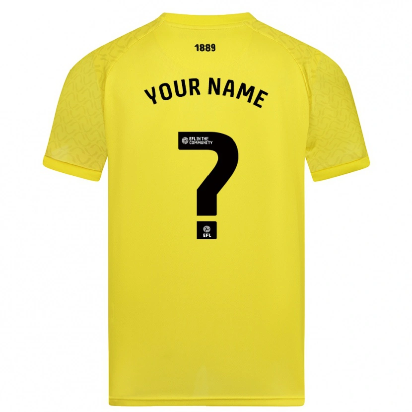 Danxen Kinderen Sheffield United Geel Zwart Keepersshirt 2025/26 T-Shirt België