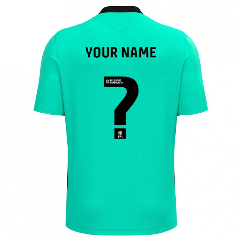 Danxen Kinderen Wrexham AFC Medium Turquoise Keepersshirt 2025/26 T-Shirt België