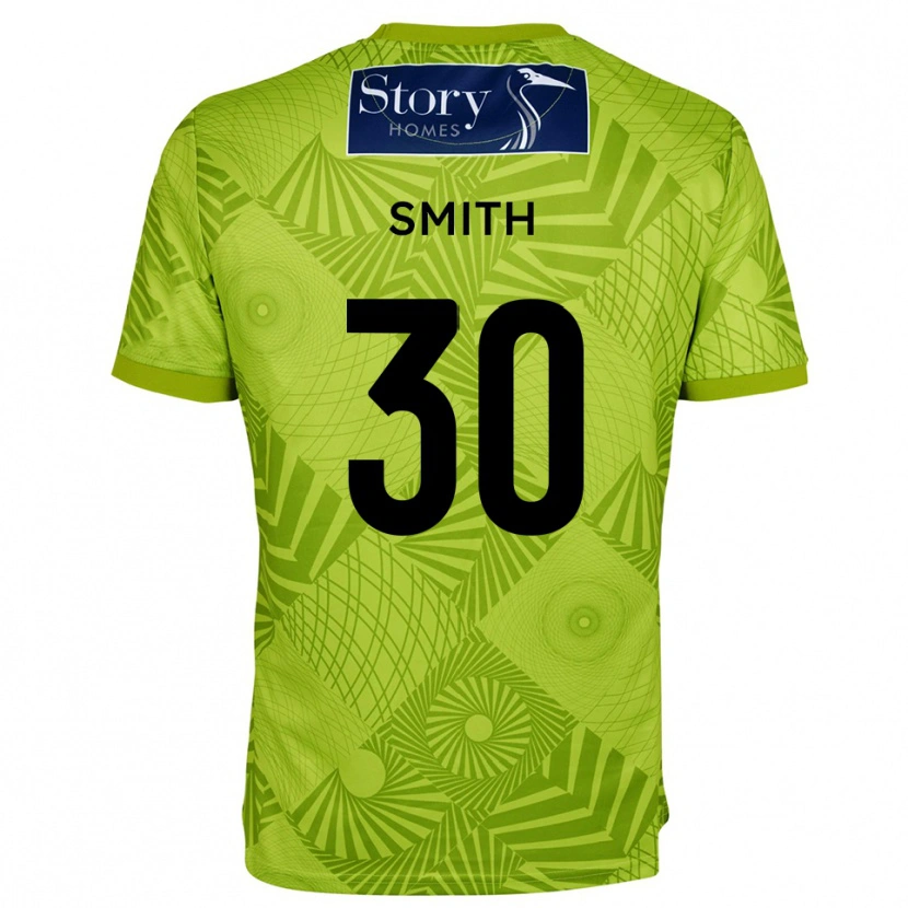 Danxen Kinderen Jude Smith #30 Geel Groen Keepersshirt 2025/26 T-Shirt België